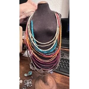 Various Colors Bead Necklace